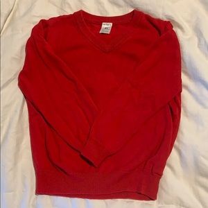 Carter’s unisex v-neck sweater 4T